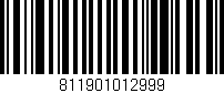 Código de barras (EAN, GTIN, SKU, ISBN): '811901012999'