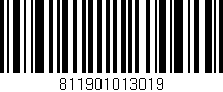 Código de barras (EAN, GTIN, SKU, ISBN): '811901013019'
