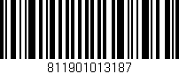 Código de barras (EAN, GTIN, SKU, ISBN): '811901013187'