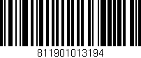 Código de barras (EAN, GTIN, SKU, ISBN): '811901013194'