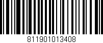 Código de barras (EAN, GTIN, SKU, ISBN): '811901013408'
