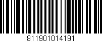 Código de barras (EAN, GTIN, SKU, ISBN): '811901014191'