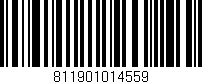 Código de barras (EAN, GTIN, SKU, ISBN): '811901014559'