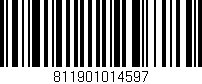 Código de barras (EAN, GTIN, SKU, ISBN): '811901014597'
