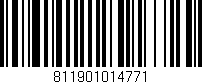 Código de barras (EAN, GTIN, SKU, ISBN): '811901014771'