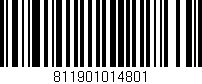 Código de barras (EAN, GTIN, SKU, ISBN): '811901014801'
