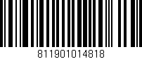 Código de barras (EAN, GTIN, SKU, ISBN): '811901014818'