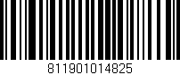 Código de barras (EAN, GTIN, SKU, ISBN): '811901014825'