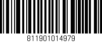 Código de barras (EAN, GTIN, SKU, ISBN): '811901014979'