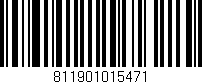 Código de barras (EAN, GTIN, SKU, ISBN): '811901015471'