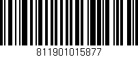 Código de barras (EAN, GTIN, SKU, ISBN): '811901015877'