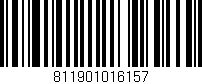Código de barras (EAN, GTIN, SKU, ISBN): '811901016157'