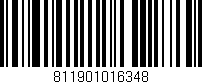 Código de barras (EAN, GTIN, SKU, ISBN): '811901016348'