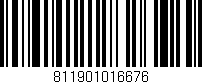 Código de barras (EAN, GTIN, SKU, ISBN): '811901016676'