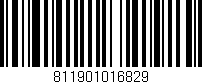 Código de barras (EAN, GTIN, SKU, ISBN): '811901016829'