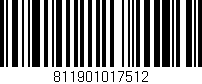 Código de barras (EAN, GTIN, SKU, ISBN): '811901017512'