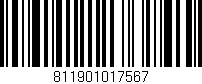 Código de barras (EAN, GTIN, SKU, ISBN): '811901017567'