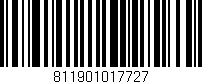Código de barras (EAN, GTIN, SKU, ISBN): '811901017727'