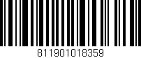 Código de barras (EAN, GTIN, SKU, ISBN): '811901018359'