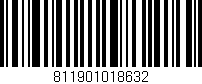 Código de barras (EAN, GTIN, SKU, ISBN): '811901018632'