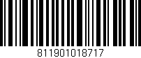 Código de barras (EAN, GTIN, SKU, ISBN): '811901018717'