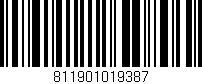 Código de barras (EAN, GTIN, SKU, ISBN): '811901019387'