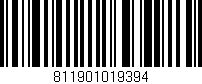 Código de barras (EAN, GTIN, SKU, ISBN): '811901019394'