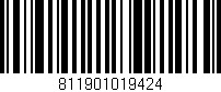 Código de barras (EAN, GTIN, SKU, ISBN): '811901019424'