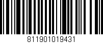 Código de barras (EAN, GTIN, SKU, ISBN): '811901019431'