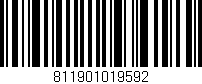 Código de barras (EAN, GTIN, SKU, ISBN): '811901019592'