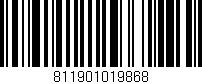 Código de barras (EAN, GTIN, SKU, ISBN): '811901019868'