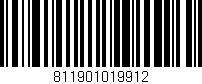 Código de barras (EAN, GTIN, SKU, ISBN): '811901019912'