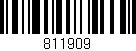 Código de barras (EAN, GTIN, SKU, ISBN): '811909'