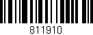 Código de barras (EAN, GTIN, SKU, ISBN): '811910'