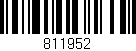 Código de barras (EAN, GTIN, SKU, ISBN): '811952'