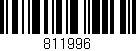 Código de barras (EAN, GTIN, SKU, ISBN): '811996'
