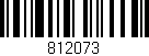 Código de barras (EAN, GTIN, SKU, ISBN): '812073'