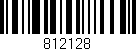 Código de barras (EAN, GTIN, SKU, ISBN): '812128'