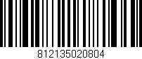Código de barras (EAN, GTIN, SKU, ISBN): '812135020804'