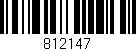 Código de barras (EAN, GTIN, SKU, ISBN): '812147'