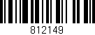 Código de barras (EAN, GTIN, SKU, ISBN): '812149'