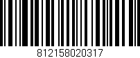 Código de barras (EAN, GTIN, SKU, ISBN): '812158020317'