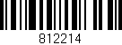 Código de barras (EAN, GTIN, SKU, ISBN): '812214'