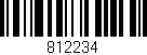 Código de barras (EAN, GTIN, SKU, ISBN): '812234'