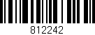 Código de barras (EAN, GTIN, SKU, ISBN): '812242'