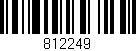 Código de barras (EAN, GTIN, SKU, ISBN): '812249'