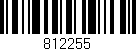 Código de barras (EAN, GTIN, SKU, ISBN): '812255'