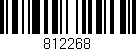 Código de barras (EAN, GTIN, SKU, ISBN): '812268'