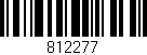 Código de barras (EAN, GTIN, SKU, ISBN): '812277'