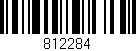 Código de barras (EAN, GTIN, SKU, ISBN): '812284'